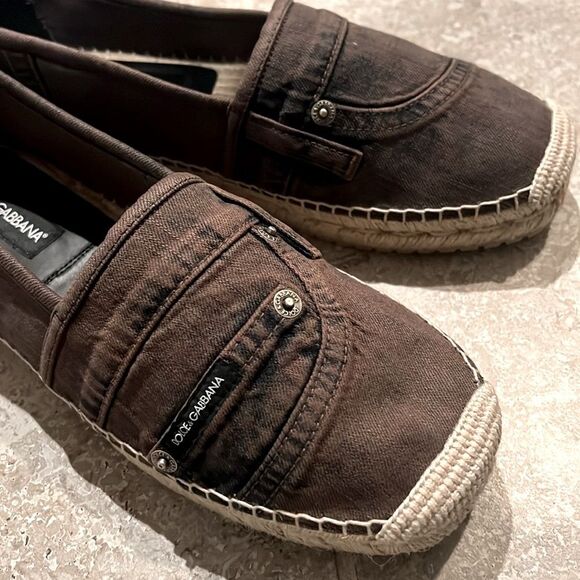 Dolce & Gabbana Men's Espadrille Flats, New, Size 42 - Picture 8 of 16